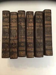 1826 Elegant Extracts From the Most Eminent Prose Writers 6 Volume Set Boston - Picture 1 of 12