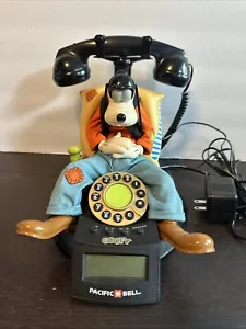 Vintage Disney Goofy Talking Telephone Animated Corded Landline Phone Working - Picture 1 of 1