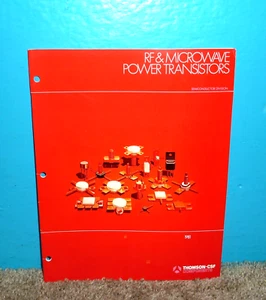 Thomson-CSF Components RF & Microwave Power Transistors Catalog 1981 - Bild 1 von 2