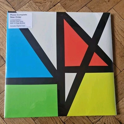 NEW ORDER - MUSIC COMPLETE. 2015 LTD. EDITION DOUBLE CLEAR VINYL SEALED   Foto 1 de 4