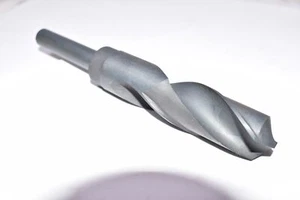 NEU 15/16 Zoll reduzierter Schaft 2-Flöte HSS Bohrereinsatz 6-1/4 Zoll OAL x 1/2 Zoll Schaft  - Bild 1 von 5