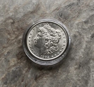 1902 MORGAN SILVER DOLLAR IN BU CONDITION . - Picture 1 of 4