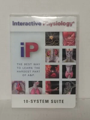 Interactive Physiology 10-System Suite-CDROM-Windows/Macintosh-Benjamin Cummings - Image 1 of 4