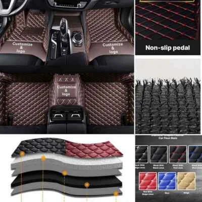 Fit BMW x1 x2 x3 x4 x5 x6 x7 All Series Car Floor Mats Custom Carpets Waterproof — 第 1/4 张图片