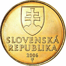 Münzen aus der Slowakei vor Euro-Einführung aus Bronze