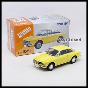 Tomica Limited Vintage LV-155c Alfa Romeo 1750 GTV yellow 1/64 Tomytec New 2024 - Picture 1 of 10