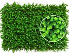 Artificial Grass Panel Boxwood Hedge Wall Art Fence Foliage Greenery Decoration