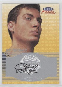 1999-00 Fleer Focus Fresh Ink Jeff Foster Rookie Auto RC