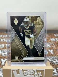 2023 Phoenix Isaiah Foskey RC Rookie Onyx 5/5 Card #158 - Bild 1 von 2
