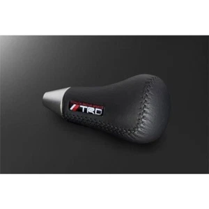 JDM OEM Shift knob TRD Black Stitching Toyota MS204-00003 HILUX GUN125 TACOMA - Picture 1 of 6