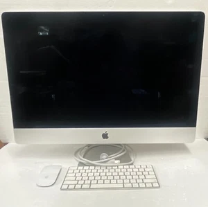 2017 iMac 5K 27 Inch 4.2 GHz Quad Core i7 1TB SSD 32GB RAM Radeon Pro 580 8GB - Picture 1 of 8