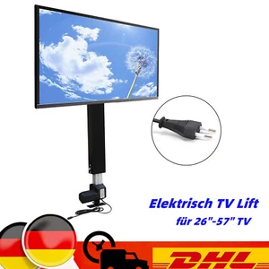 26"-57" TV Electric Motorised TV Lift 700mm w/Mount Bracket &Remote Control IP20 - Bild 1 von 10