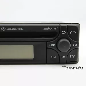 Oryginalne radio samochodowe Mercedes Audio 10 CD MF2910 CD-R Alpine Becker RDS Radio GS49 - Zdjęcie 1 z 12