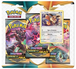 Pokémon TCG - Darkness Ablaze 3-Pack Blister - Eevee