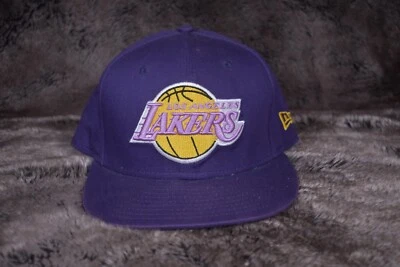 Gorra Los Angeles Lakers New Era 59Fifty Snapback De colección Madera Dura Clásicos Púrpura Foto 1 de 4