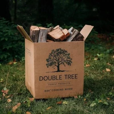 DOUBLE TREE FOREST PRODUCTS Red Oak Firewood 16" Length Premium Cooking Wood & Firewood Logs