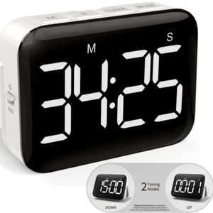 Digital Kitchen Egg Cooking Timer Count Down Clock Alarm Electronic Stopwatch AU - Picture 1 of 9