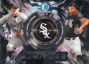 Vaughn/Thompson 2019 Bowman Draft Chrome Franchise Futures card #FF-VT White Sox - Picture 1 of 2