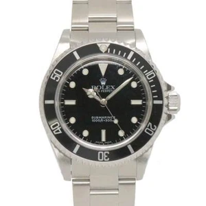 ROLEX Submariner No Date 14060M Serial K Black Dial Mens Watch 90244975 - Picture 1 of 7