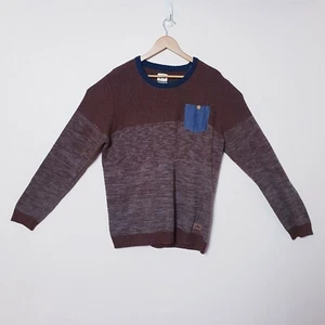 Rusty Jumper Mens XL Extra Large Knit Brown Pullover Sweater - Picture 1 of 5