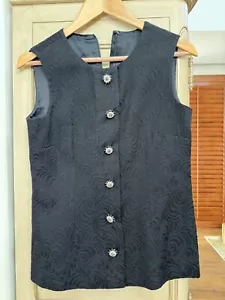 Dolce & Gabbana Black Tunic Pants Suit Italian 38/40. US/S, XS - Picture 1 of 14