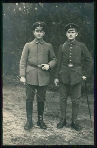5x Foto AK 1. WK - Soldaten an der Front im Einsatz - Portrait u. andere 1914-18 - Bild 1 von 8