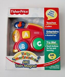 Fisher Price Baby Smartronics ABC Train Magnet
