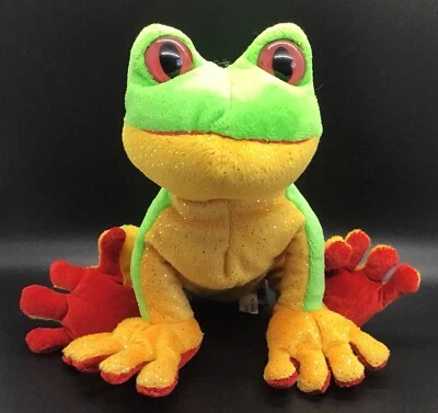 GANZ WEBKINZ LIL KINZ TREE FROG HS109 NO CODE Plush Stuffing - Image 1 of 4