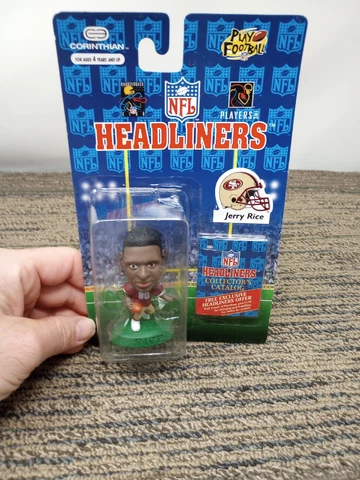 Vintage 90's NFL Headliners 49ers #80 Jerry Rice Football San Francisco New Cover