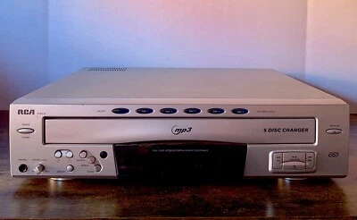 RCA 5 Disc CD Player Changer Carousel RP 8078 CD-R CD-RW Direct Access Tested - Image 1 of 4