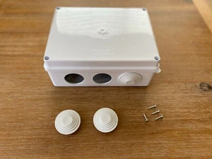 ToroBox 200x155x80mm Junction Box w Holes IP65 Waterproof Electrical Dust-proof - Picture 1 of 4