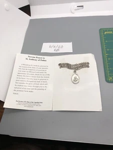 Vintage St Anthony Necklace - Picture 1 of 5