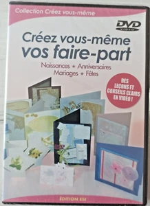 DVD Créez vous-même vos faire-part - Neuf - Imagen 1 de 2