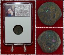 Ancient Coin Judaea PONTIUS PILATE Bronze Prutah Grain Ears Simpulum 29-30AD