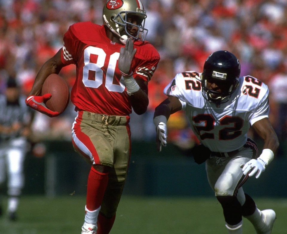 San Francisco 49ers Jerry Rice 8x10 Photo NFL Football Print #9 - Image 1 of 1
