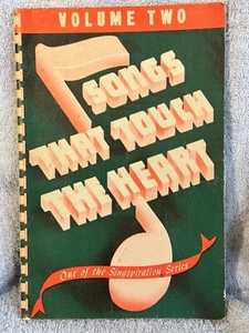 Songs That Touch The Heart Volume 2 1951 Hymns Music Alfred Smith - Picture 1 of 3