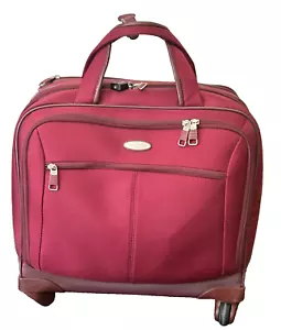 Samsonite Spinner Luggage Carry On Weekend Business Trip 18x18x10 - Picture 1 of 11