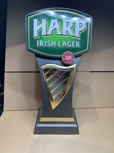 RARE HARP IRISH LAGER BEER TAP ADVERTISING LIGHT (2-4) - Picture 1 of 6