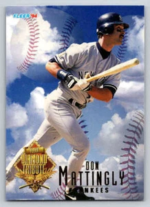1994 Fleer Update Diamond Tribute #6 Don Mattingly (ref Y01467) - Picture 1 of 2