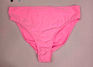 Wild Fable Pink Terry High Leg Bikini Bottom Size 3X - Picture 1 of 4