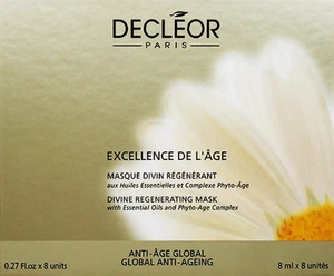 Decleor Excellence De L'Age Reg Mask 8 Units X 0.27oz Anti Age BRAND NEW - Picture 1 of 1
