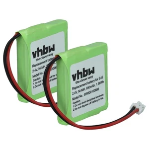 2x bateria do Siemens Gigaset E455 E455 Sim E450 Sim E40 E450 E45 650mAh 2,4V - Zdjęcie 1 z 9