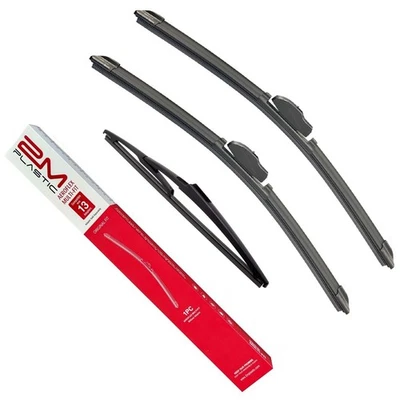 Lâminas de limpador dianteiras e traseiras para MINI Cooper 2003-2012 R50 R53 R56 19" 18" - Imagem 1 de 4