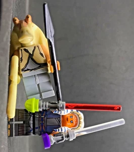 LEGO STAR WARS ASHOKA TANO GENUINE © JAR JAR BIN GUNGAN LIMITED EDITION TM C TOP - Bild 1 von 9