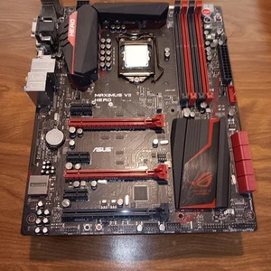 ASUS Maximus VII Hero Motherboard Intel Pent G3250 3.2GHz READ! - Photo 1/5
