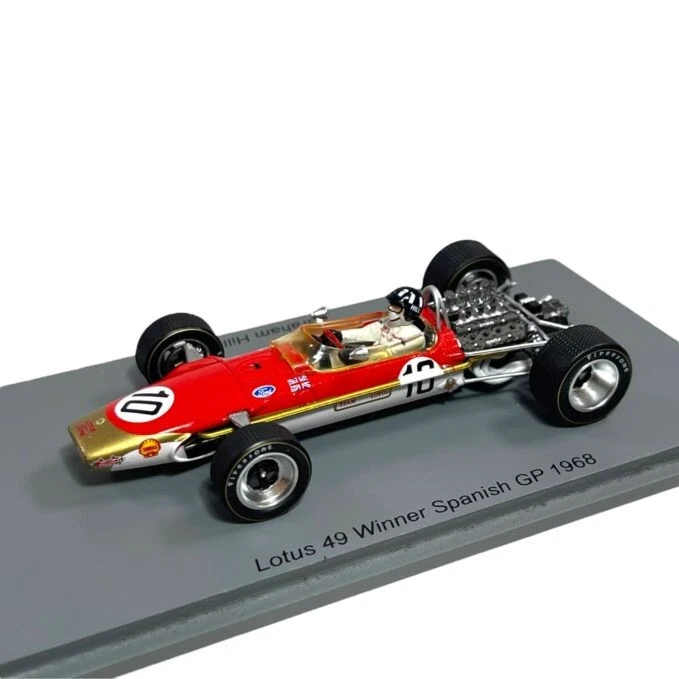 Modellino F1 Spark 1/43 Lotus 49 Graham Hill #10 Spanish GP 1968 - Immagine 1 di 4