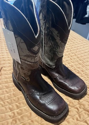 Justin Gypsy Botas Mujer 5.5 Vaquera Camuflaje Marrón L9609 Foto 1 de 4