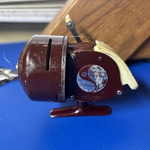 VINTAGE Ganzmetall SHAKESPEARE 1765 WONDERFLYTE SPINCASTROLLE ZB USA funktioniert super - Bild 1 von 6