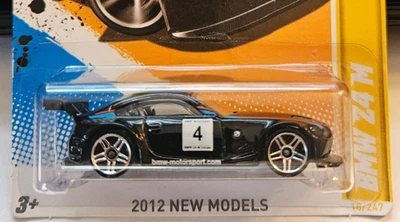 BMW Z4 M 18/247 2012 Hot Wheels 18/50 nuevos modelos (negro) Foto 1 de 4