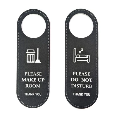 Do Not Disturb Sign Hanging Door Sign Aesthetic Entrance Decor For Cafes - Image 1 of 4